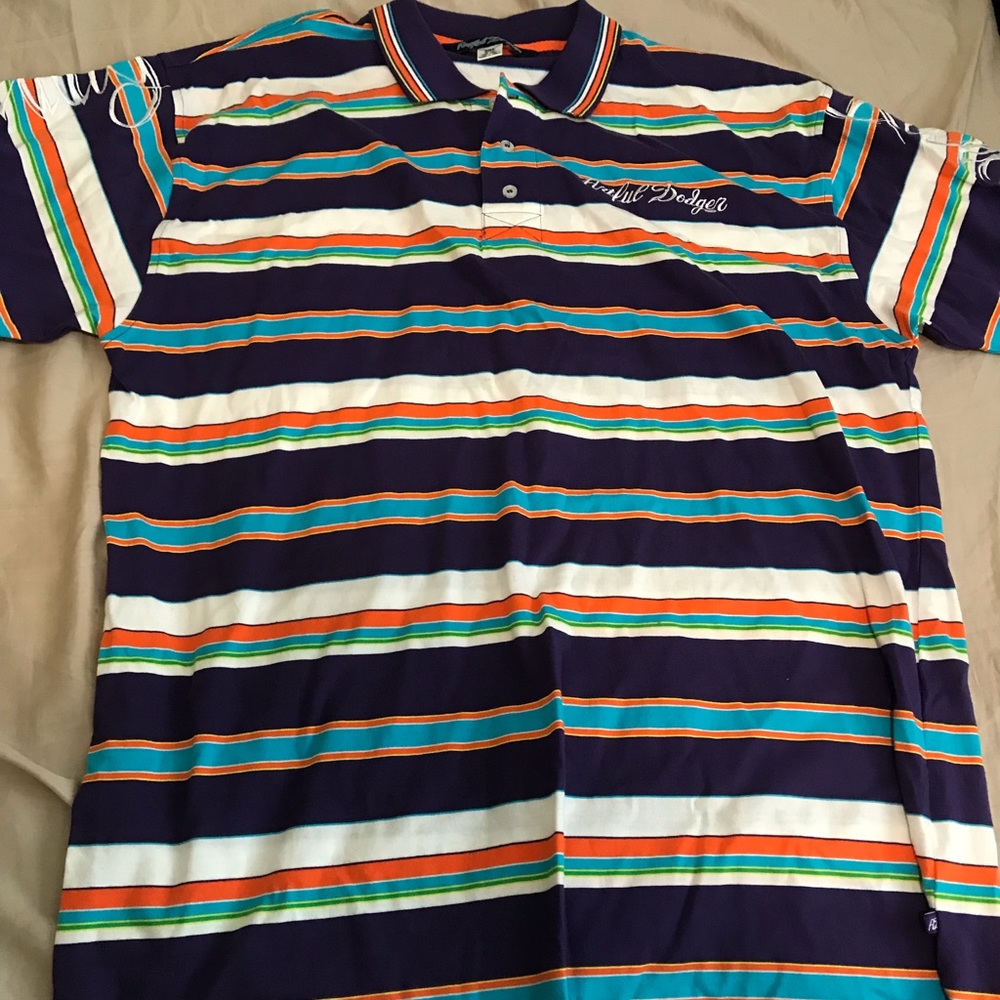 Brand new mens Royal dodger polo shirt size 2xl